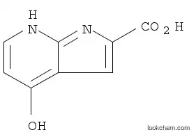 Molecular Structure of 1204476-01-6 (1H-Pyrrolo[2,3-b]pyridine-2-carboxylic acid, 4-hydroxy-)